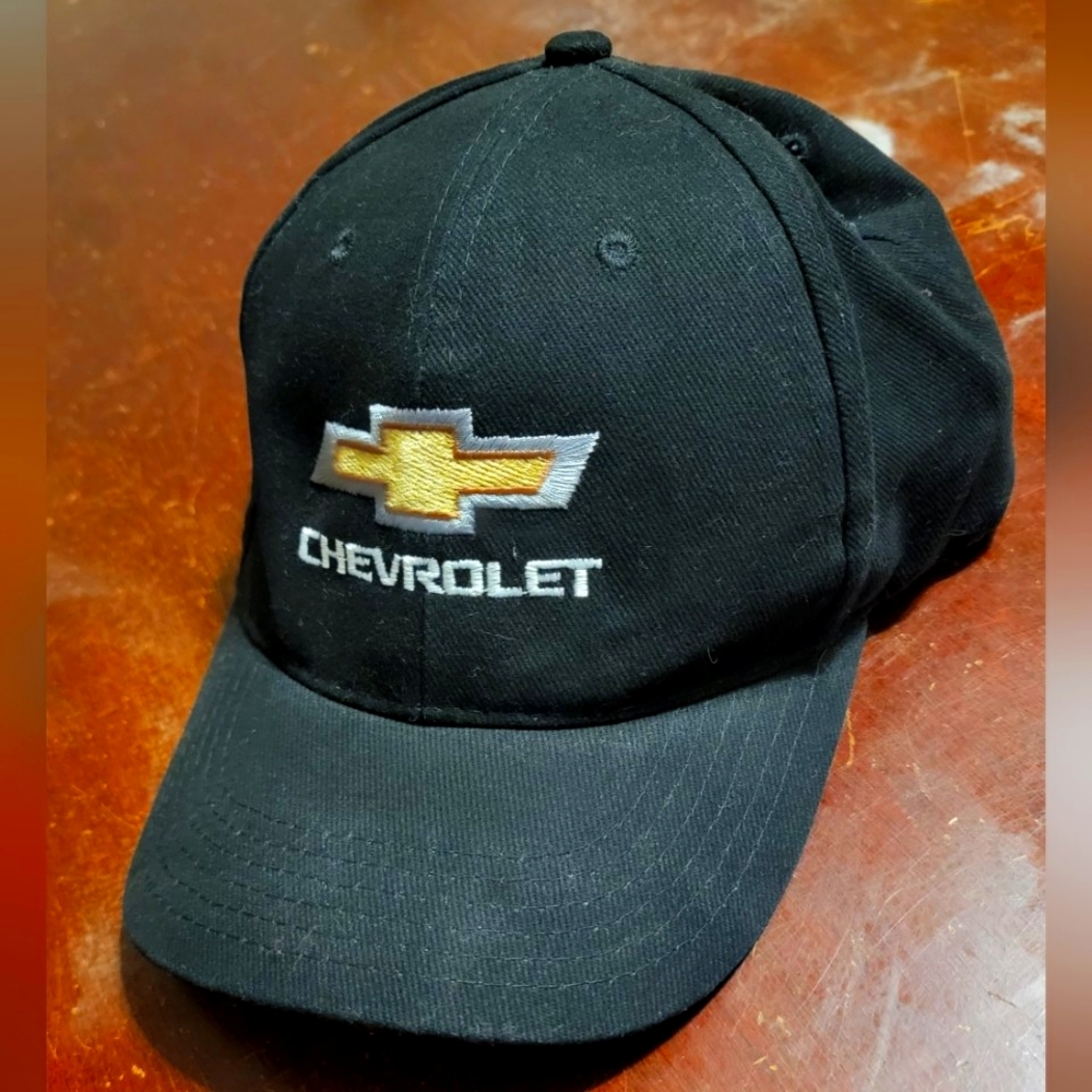 Chevrolet Black Adjustable Baseball Hat